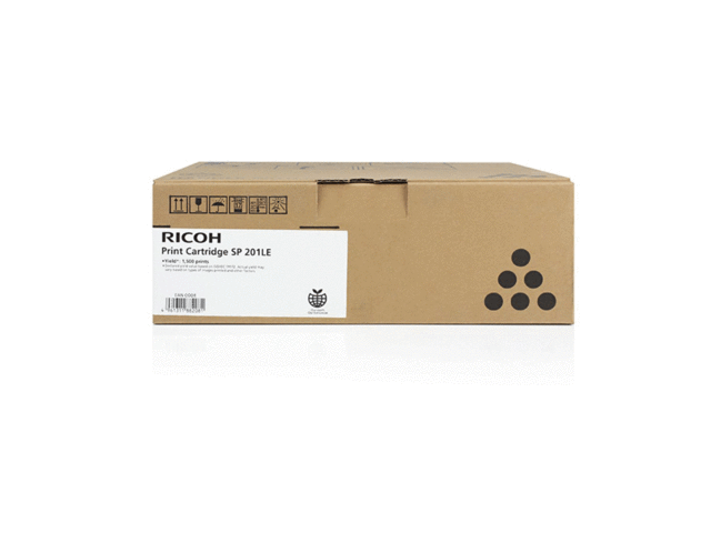 Консумативи Оригинален Ricoh Black Toner Print Cartridge SP 201LE