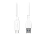 Кабели и Адаптери Macally - USB-C към USB A кабел, бял, 180 см