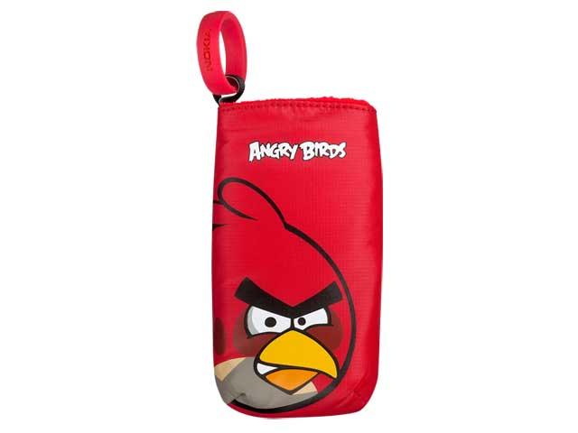 Калъфи Калъф Nokia Angry Birds , червен