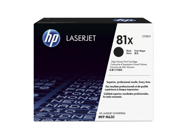 Консумативи Оригинален тонер HP 81X High Yield Black Original LaserJet