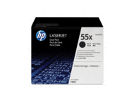 Консумативи Оригинален тонер HP 55X Black Dual Pack
