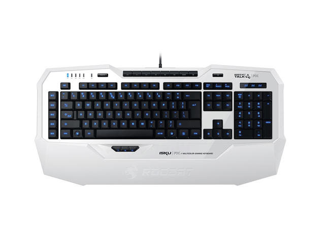 Клавиатури Roccat Isku FX White Multicolor