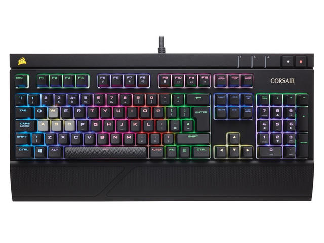 Клавиатури Corsair Gaming STRAFE RGB Cherry MX Brown