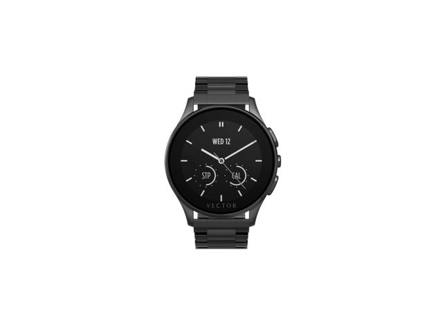 Смарт часовници Vector Luna Black Steel