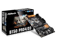 Дънни платки ASRock B150 Pro4/D3