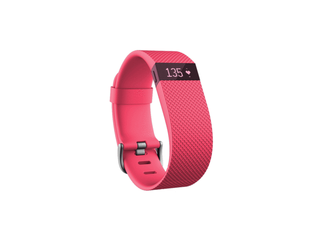 Смарт гривни Fitbit Charge HR, в розово