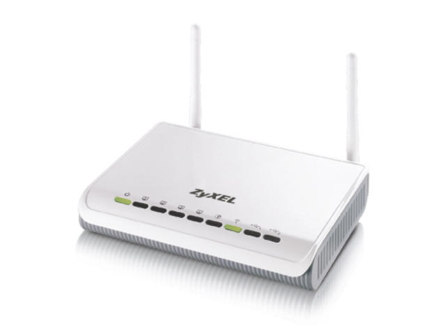 Мрежово оборудване Безжичен N Gigabit NETUSB рутер ZYXEL NBG 4615