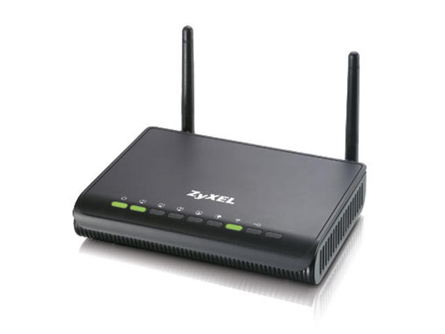 Мрежово оборудване Безжичен N Gigabit Managed рутер ZYXEL NBG- 4604