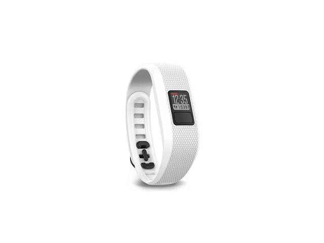 Смарт гривни Garmin vivofit 3 - бял, Regular