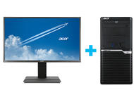 Компютри Acer Veriton M6640G + Acer B326HKymjdpphz