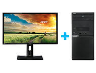 Компютри Acer Extensa M2610 + Acer CB271Hbmidr