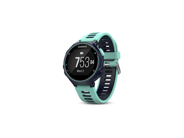 Смарт часовници Garmin Forerunner 735XT в тъмно и светлосиньо - Run Bundle