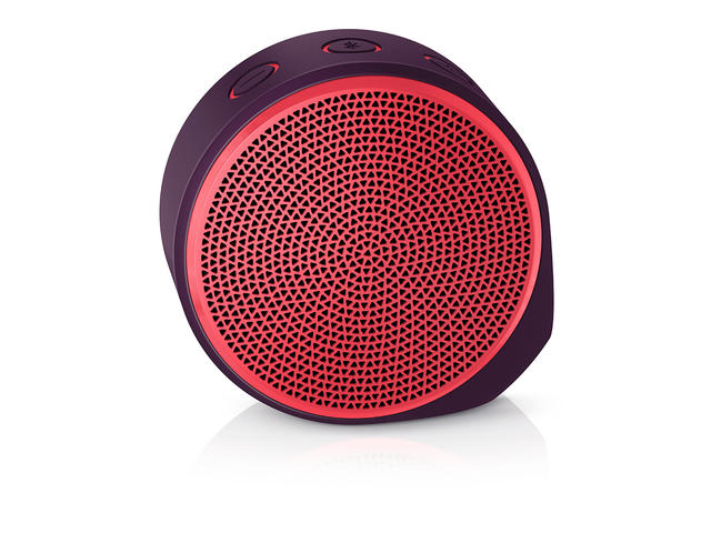 Колони Logitech X100 лилав