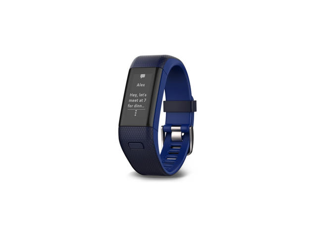Смарт гривни Garmin vivosmart HR+  -  син