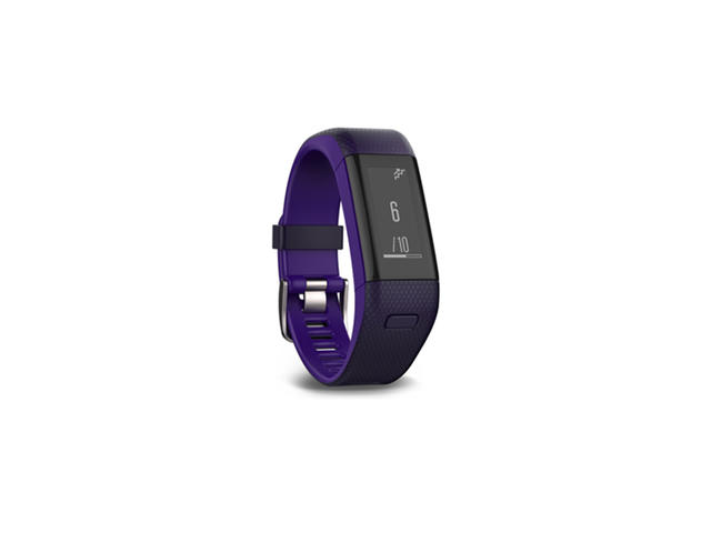 Смарт гривни Garmin vivosmart HR+  -  лилав