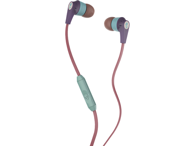 Слушалки Skullcandy Ink’d 2, в лилаво-кафяво