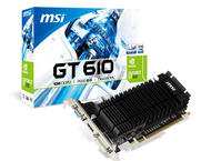 Видео карти MSI GeForce GT 610  N610-2GD3H/LP