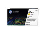 Консумативи Оригинална тонер касета HP 654A Yellow