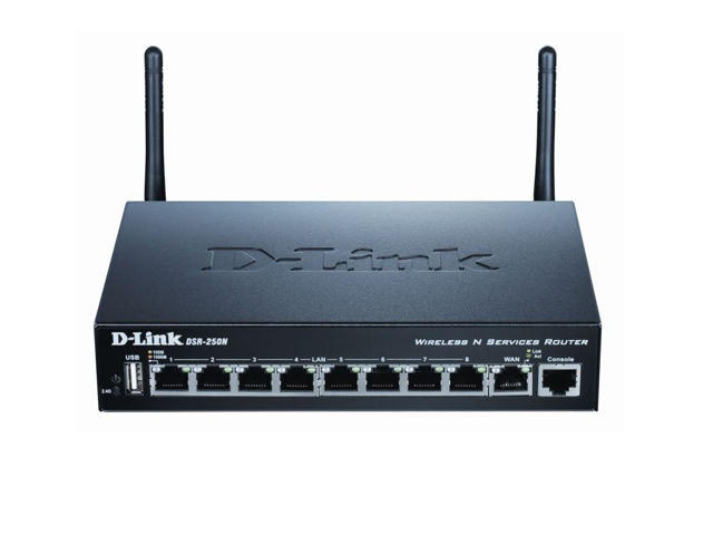 Мрежово оборудване D-Link Wireless N Unified Service Router DSR-250N