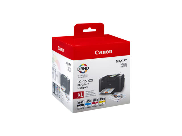 Консумативи Оригинален Canon Ink PGI-1500XL BK/C/M/Y Multi-Pack + калкулатор