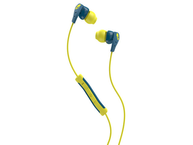 Слушалки Skullcandy Method, в жълто-синьо