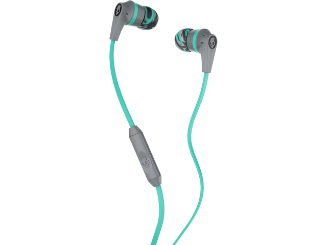 Слушалки Skullcandy Ink’d 2, в сиво-синьо