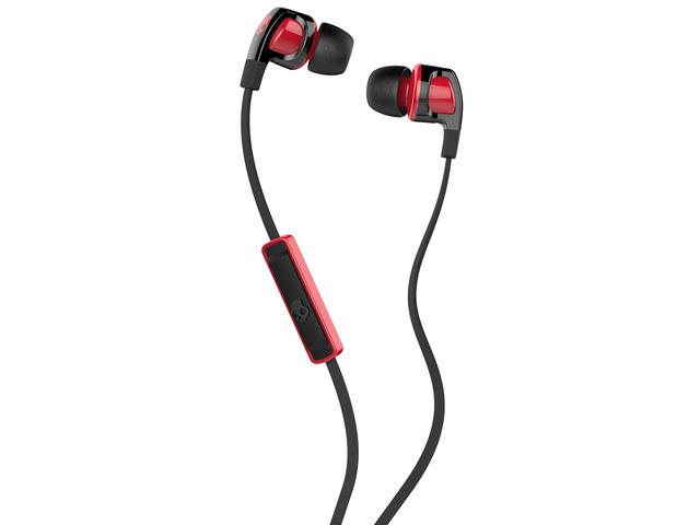Слушалки Skullcandy Smokin 2.0, в черно-червено