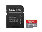 Карти памет 16GB microSDHC SanDisk Ultra Class 10 UHS-I 80 MB/s