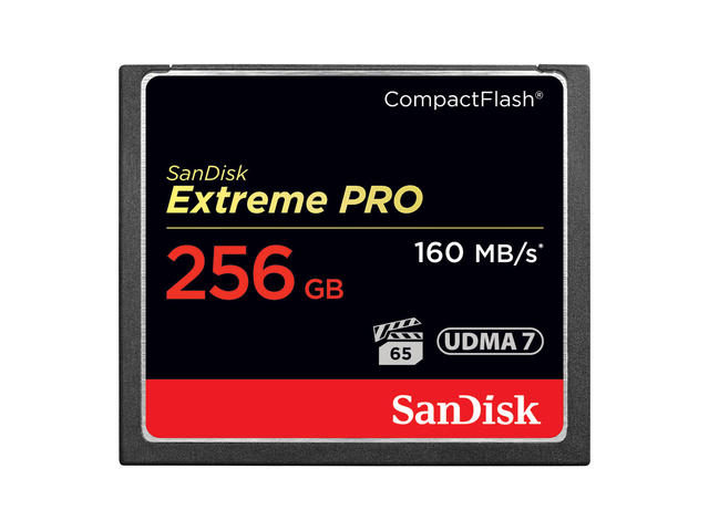 Карти памет 256GB CompactFlash SanDisk Extreme PRO