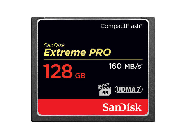 Карти памет 128GB CompactFlash SanDisk Extreme PRO