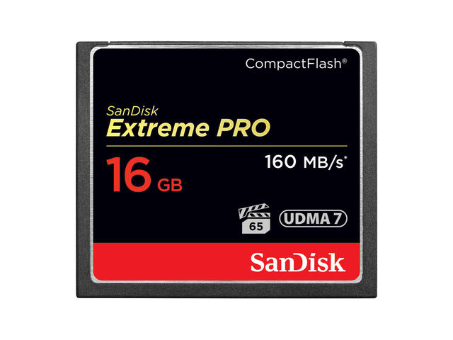 Карти памет 16GB CompactFlash SanDisk Extreme PRO