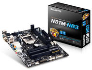 Дънни платки Gigabyte GA-H81M-HD3