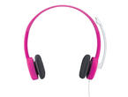 Слушалки Стерео слушалки Logitech H150 Cranberry