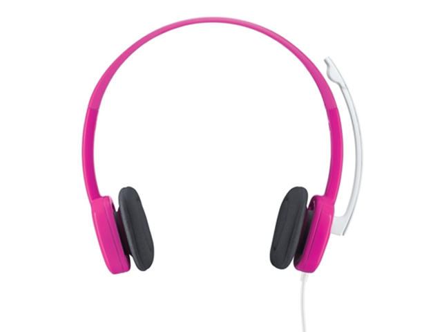 Слушалки Стерео слушалки Logitech H150 Cranberry