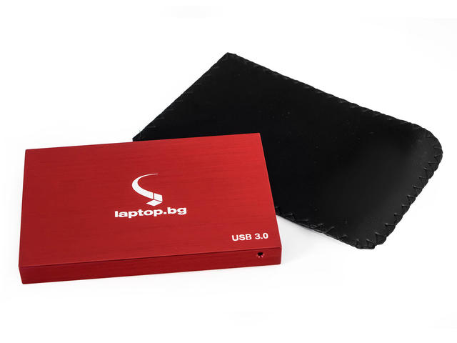 Външни HDD 500GB външен диск, в червено
