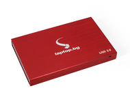 Външни HDD 500GB външен диск, в червено