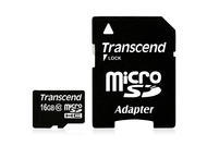 Карти памет Transcend 16GB microSD Class 10