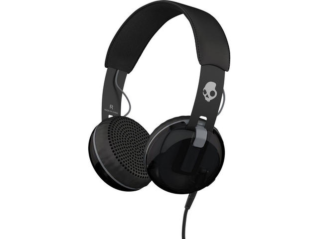 Слушалки Skullcandy Grind, в черно-сиво