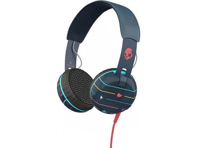 Слушалки Skullcandy Grind, в тъмносиньо