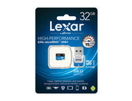 Карти памет 32GB microSDHC Lexar High-Performance 633x USB