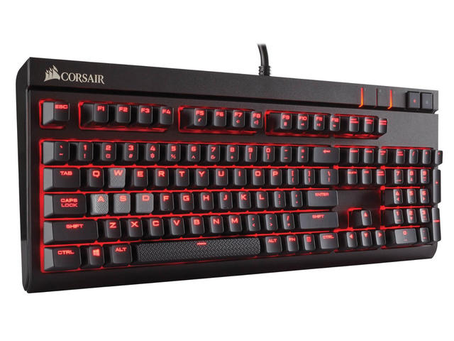 Клавиатури Corsair Gaming STRAFE Cherry MX Red (US)