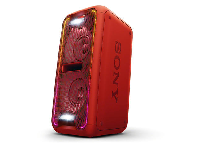 Колони Sony GT-KXB7 парти система с Bluetooth, в червено