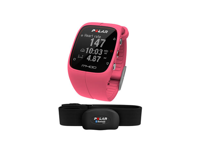 Смарт часовници Polar M400, розово