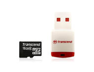 Карти памет Transcend 16GB microSDHC карта