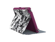 Калъфи за таблети Speck iPad Mini 4 StyleFolio Vintage Bouquet Grey/Nickel Grey/Boysenberry Purple