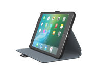 Калъфи за таблети Speck iPad Mini 4 StyleFolio Luxe Faux Snake Black/Nickel Grey/Slate Grey