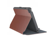 Калъфи за таблети Speck iPad Mini 4 StyleFolio Luxe Textured Metallic Clay Red/Nickel Grey/Slate Grey