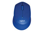 Мишки Logitech M330 Silent Plus, в синьо