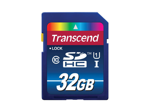 Карти памет 32GB SDHC Transcend Premium Class 10 UHS-I