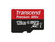 Карти памет 128GB microSDXC Transcend Premium Class 10 400x